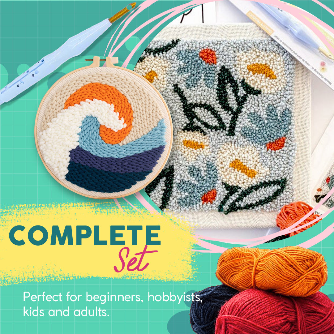 DIY Punch Needle Embroidery Kit