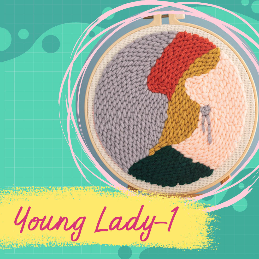 DIY Punch Needle Embroidery Kit