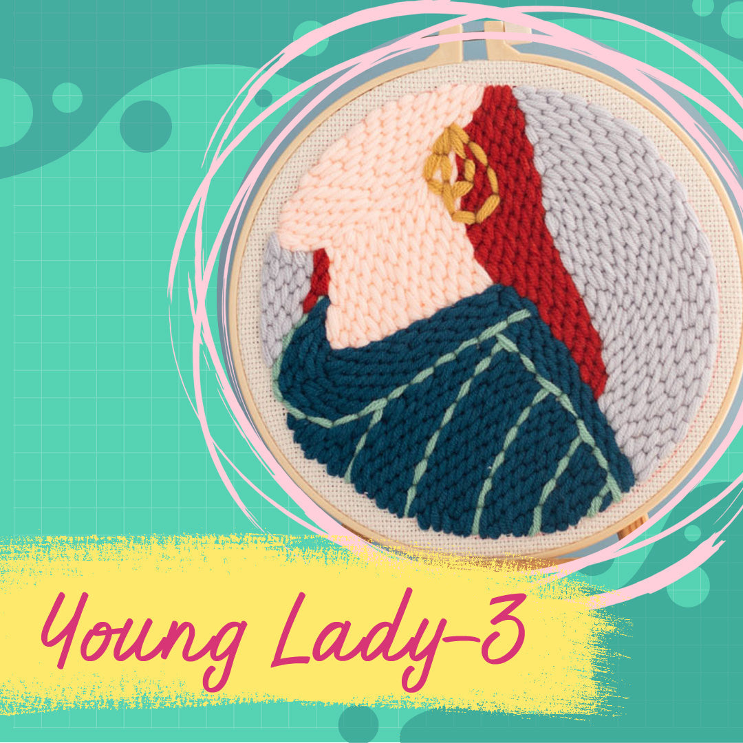 DIY Punch Needle Embroidery Kit