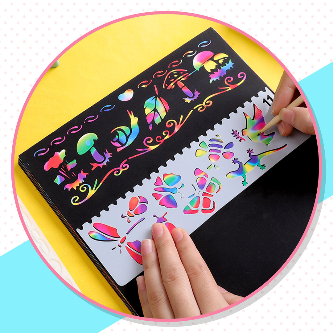 DIY Scratch Art Board