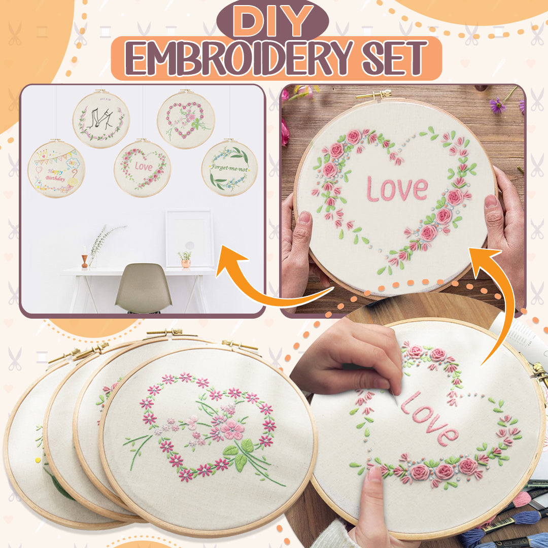 DIY Embroidery Set