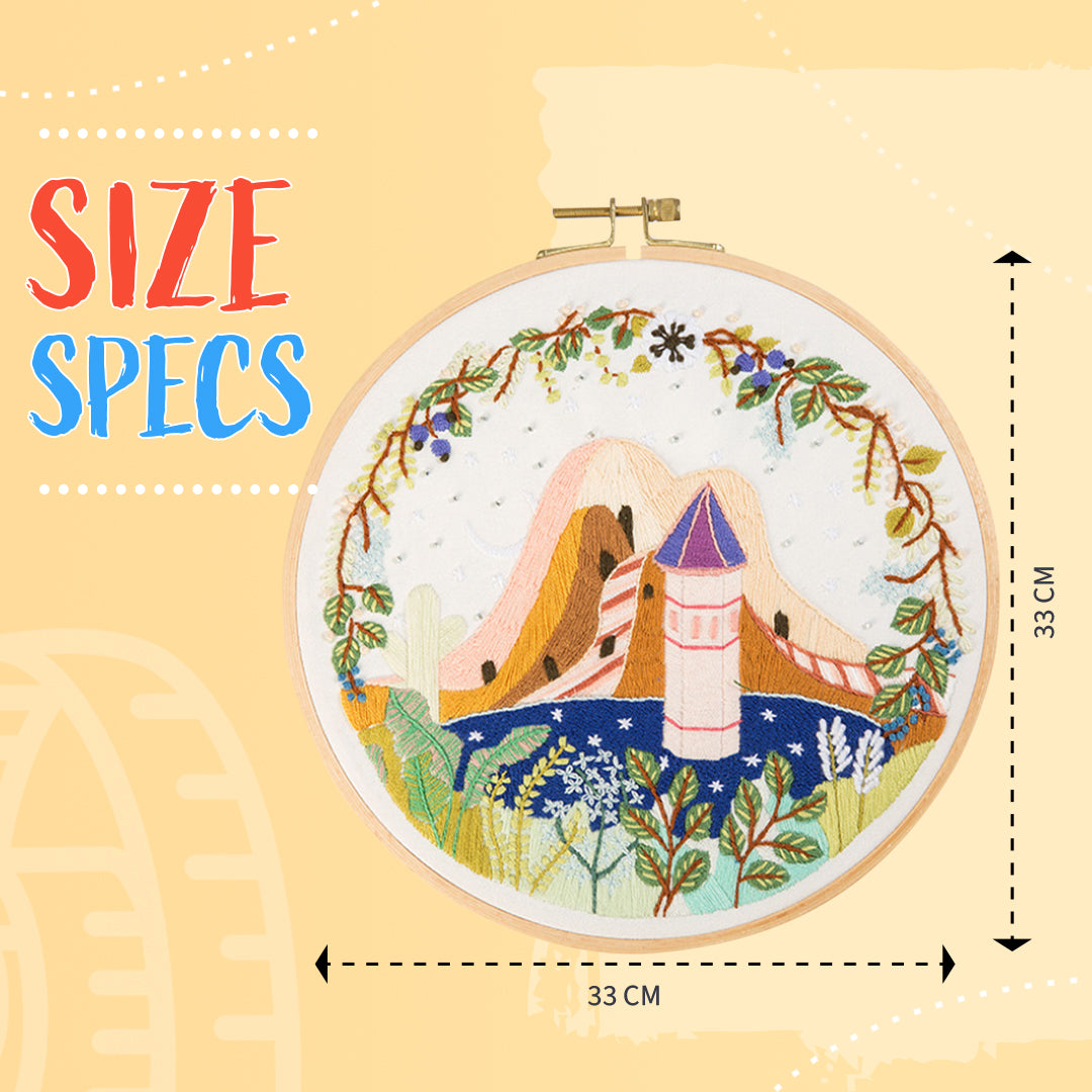 DIY Fairy Tales Embroidery Set