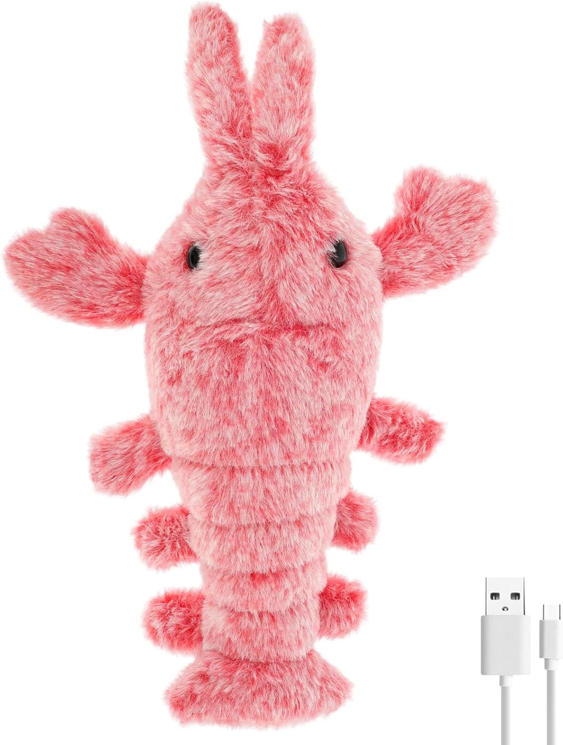 Floppy Lobster Funny Plush Toy for Pets