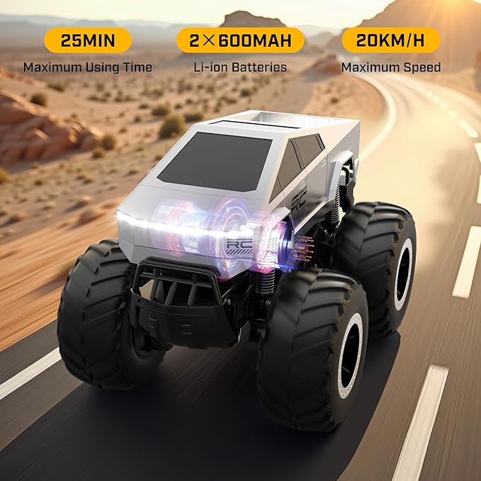 Cybertruck Remote Control Car - Amphibious Vehicle