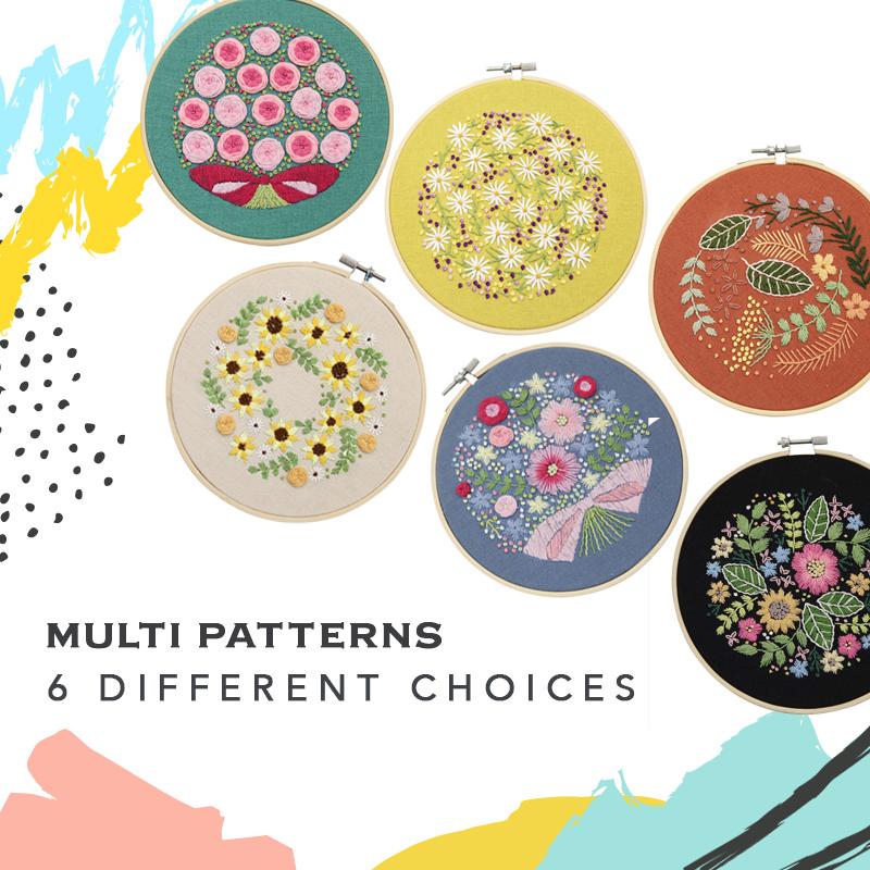 DIY Embroidery Needlework Kits