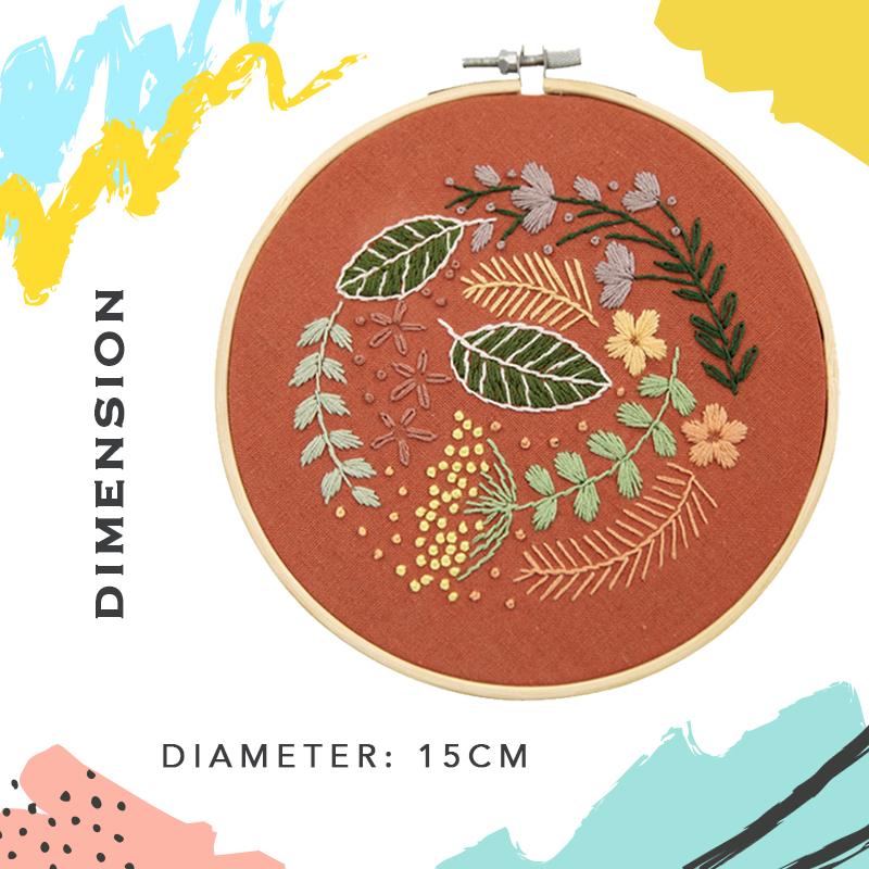 DIY Embroidery Needlework Kits