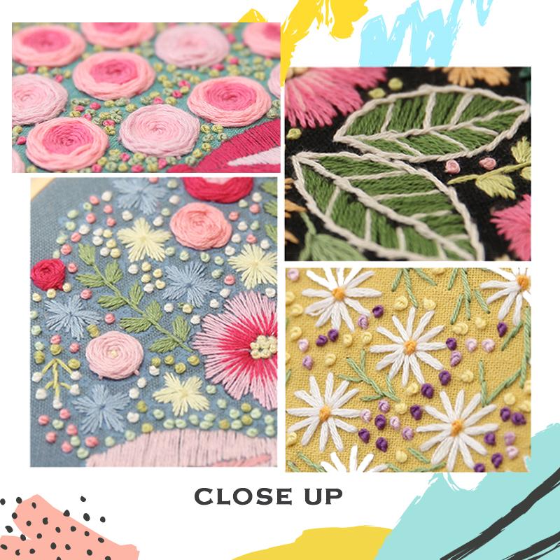 DIY Embroidery Needlework Kits