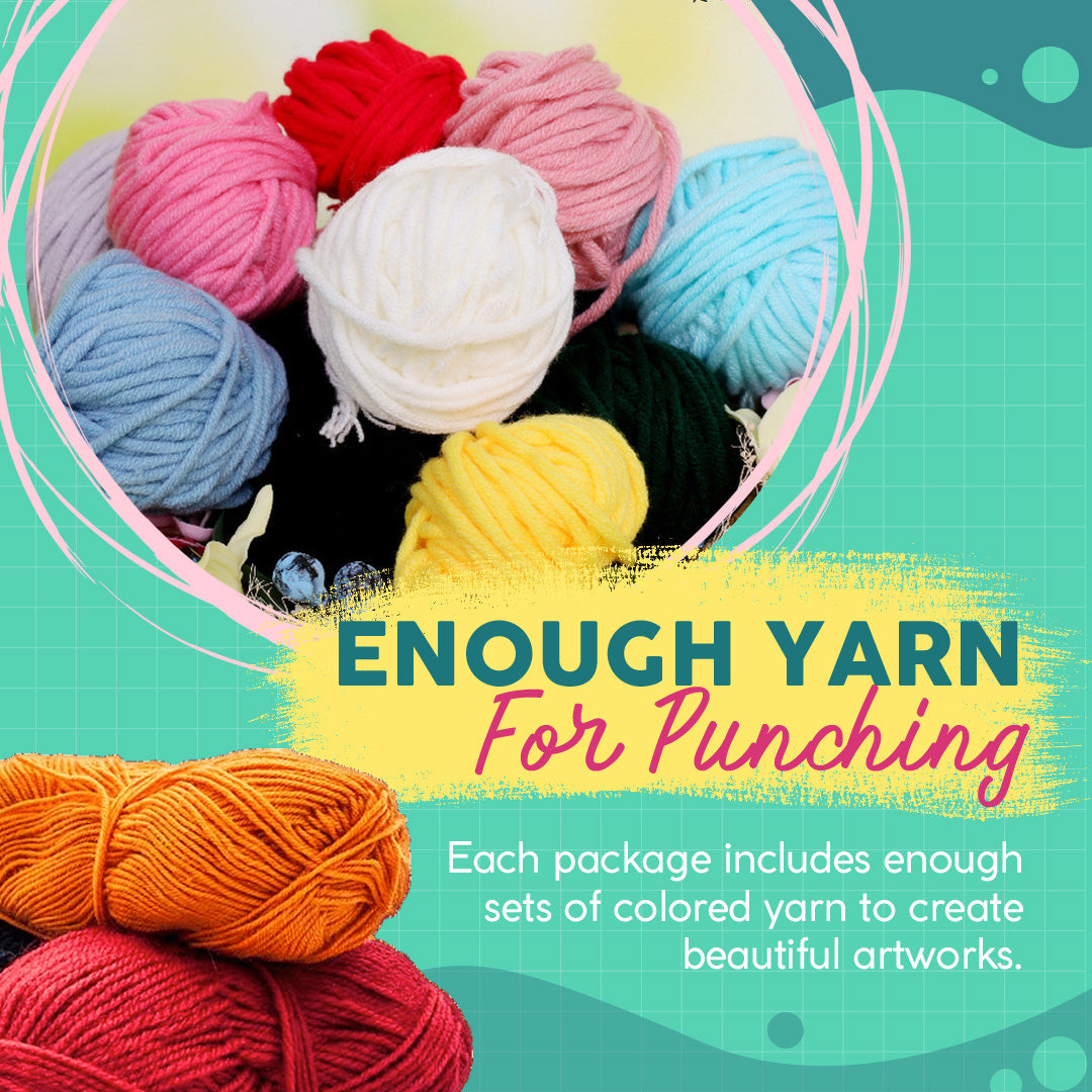 DIY Punch Needle Embroidery Kit