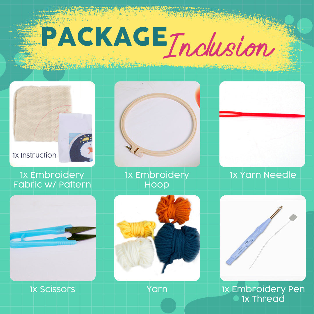 DIY Punch Needle Embroidery Kit