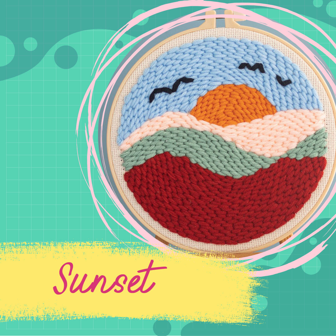 DIY Punch Needle Embroidery Kit