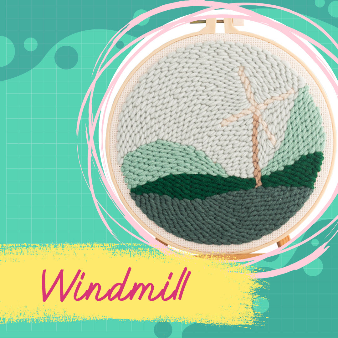 DIY Punch Needle Embroidery Kit
