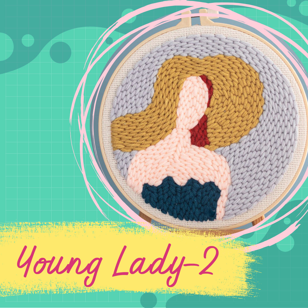 DIY Punch Needle Embroidery Kit