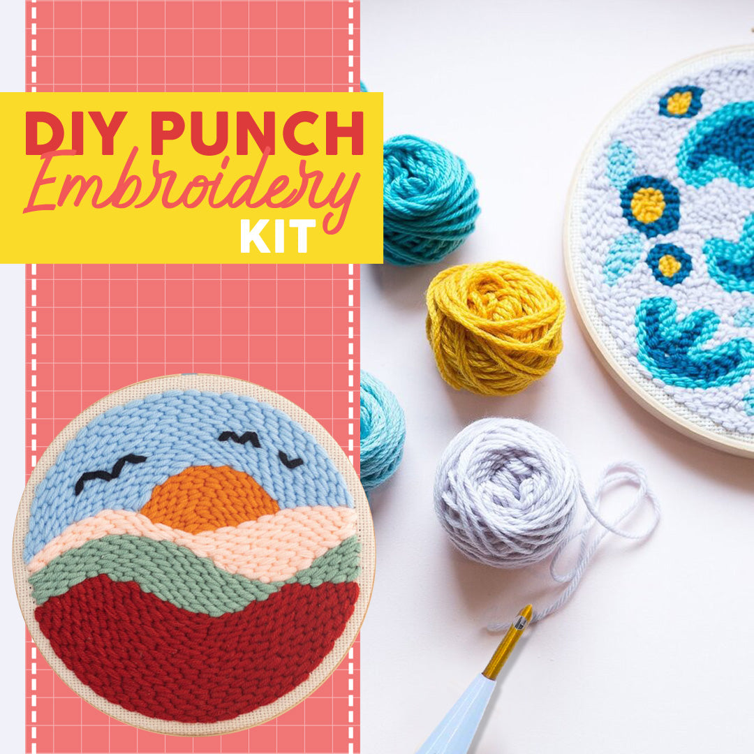 DIY Punch Needle Embroidery Kit