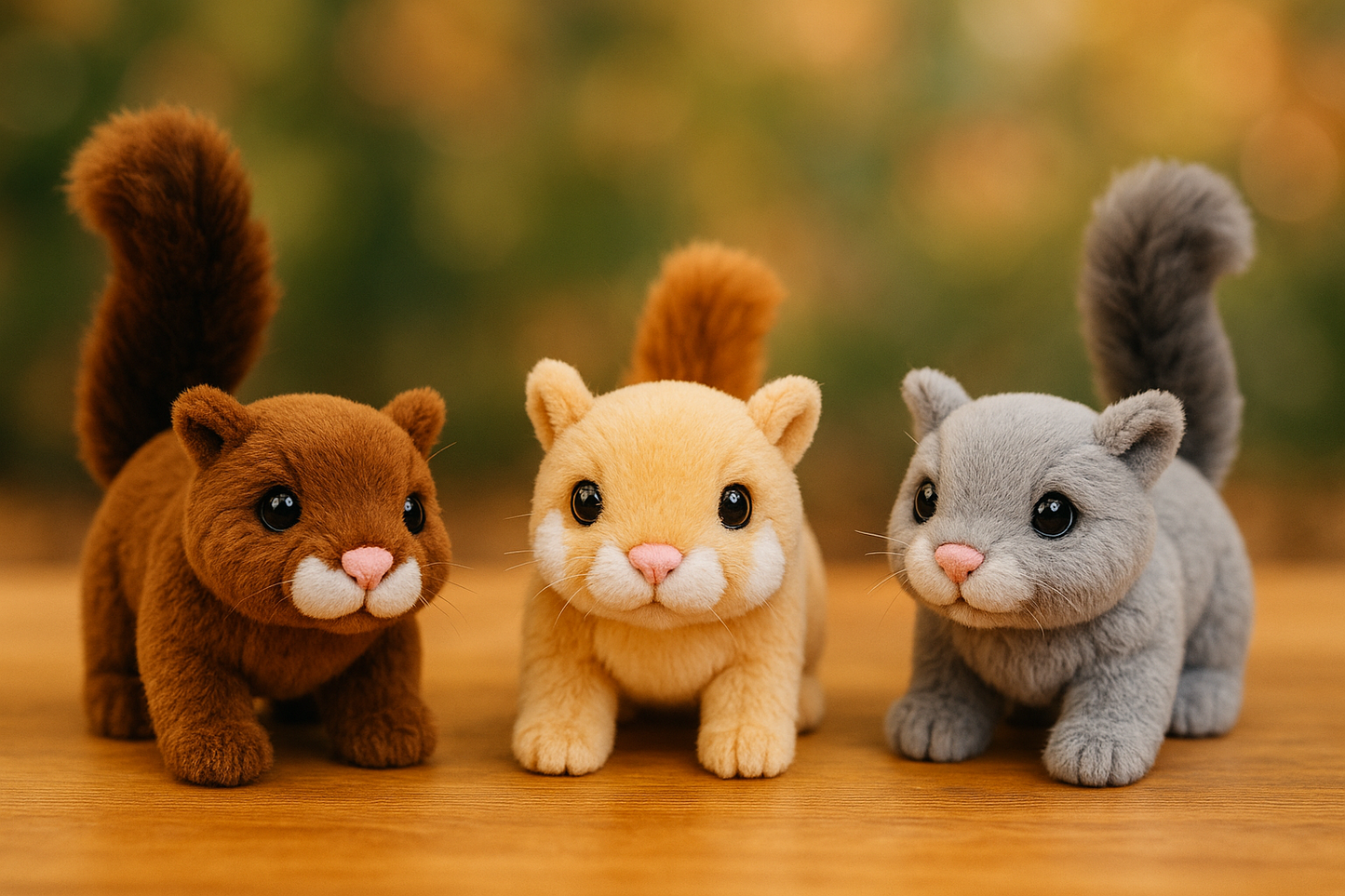 Wiggletail™ Adorable Lifelike Plush Squirrel - Huggable Fun for All Ages