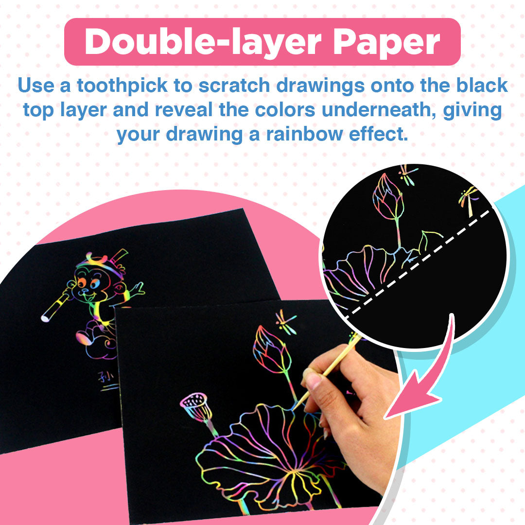 DIY Scratch Art Board