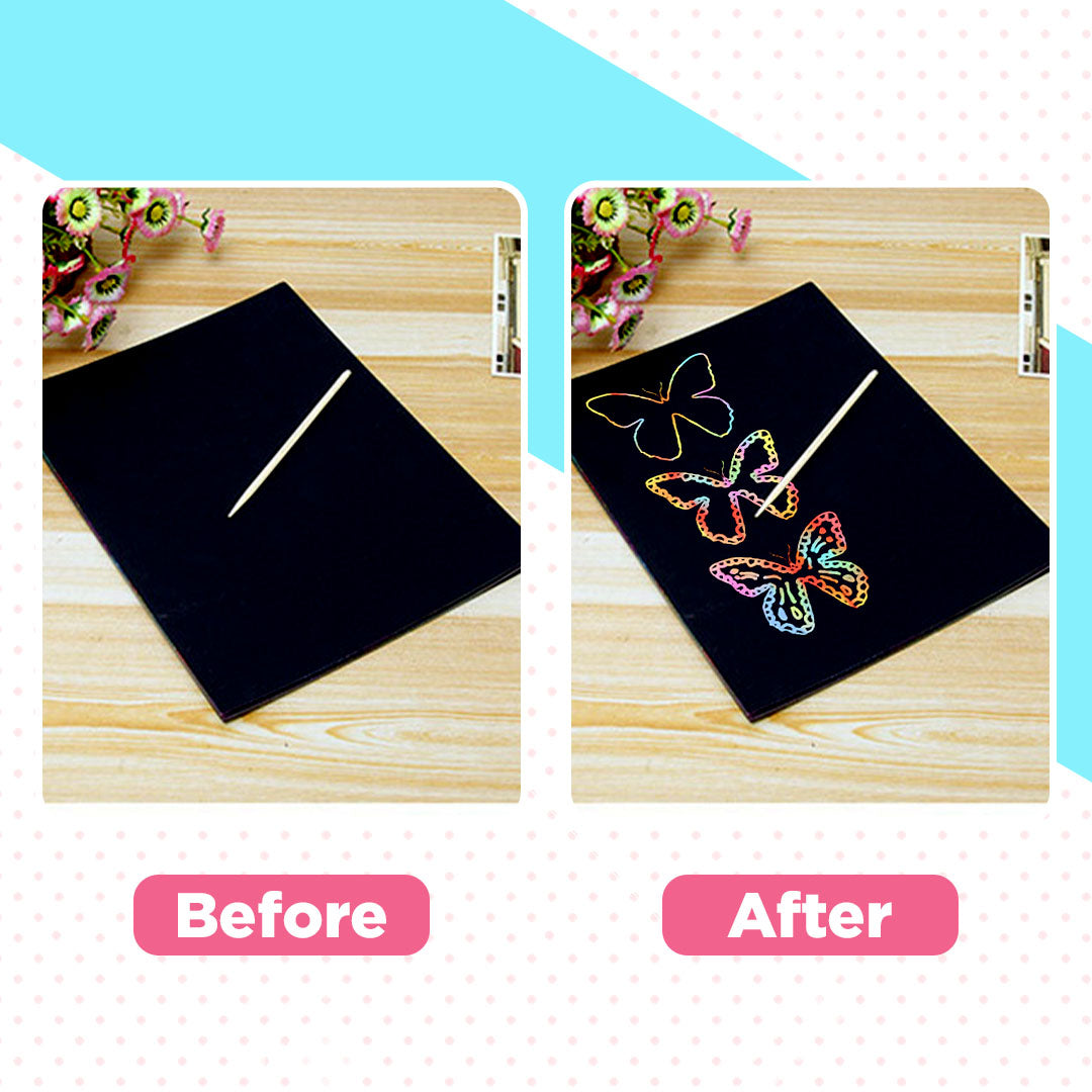 DIY Scratch Art Board