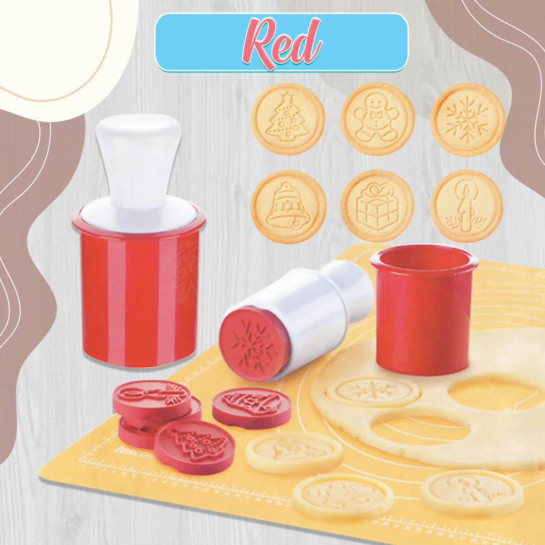 DIY Decorating Cookie Stamp Set