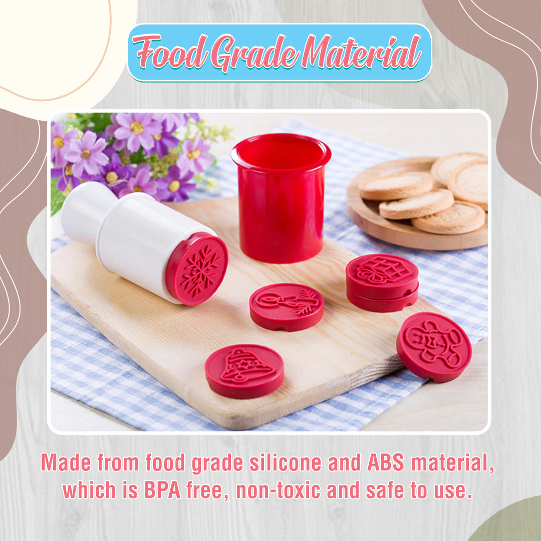 DIY Decorating Cookie Stamp Set