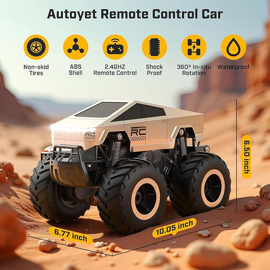 Cybertruck Remote Control Car - Amphibious Vehicle
