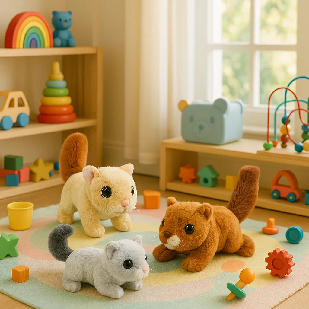 Wiggletail™ Adorable Lifelike Plush Squirrel - Huggable Fun for All Ages
