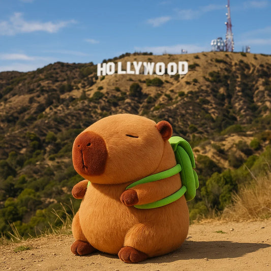 Lazy Sit Capybara Buddy - The Plush Pal Always Has Your Back